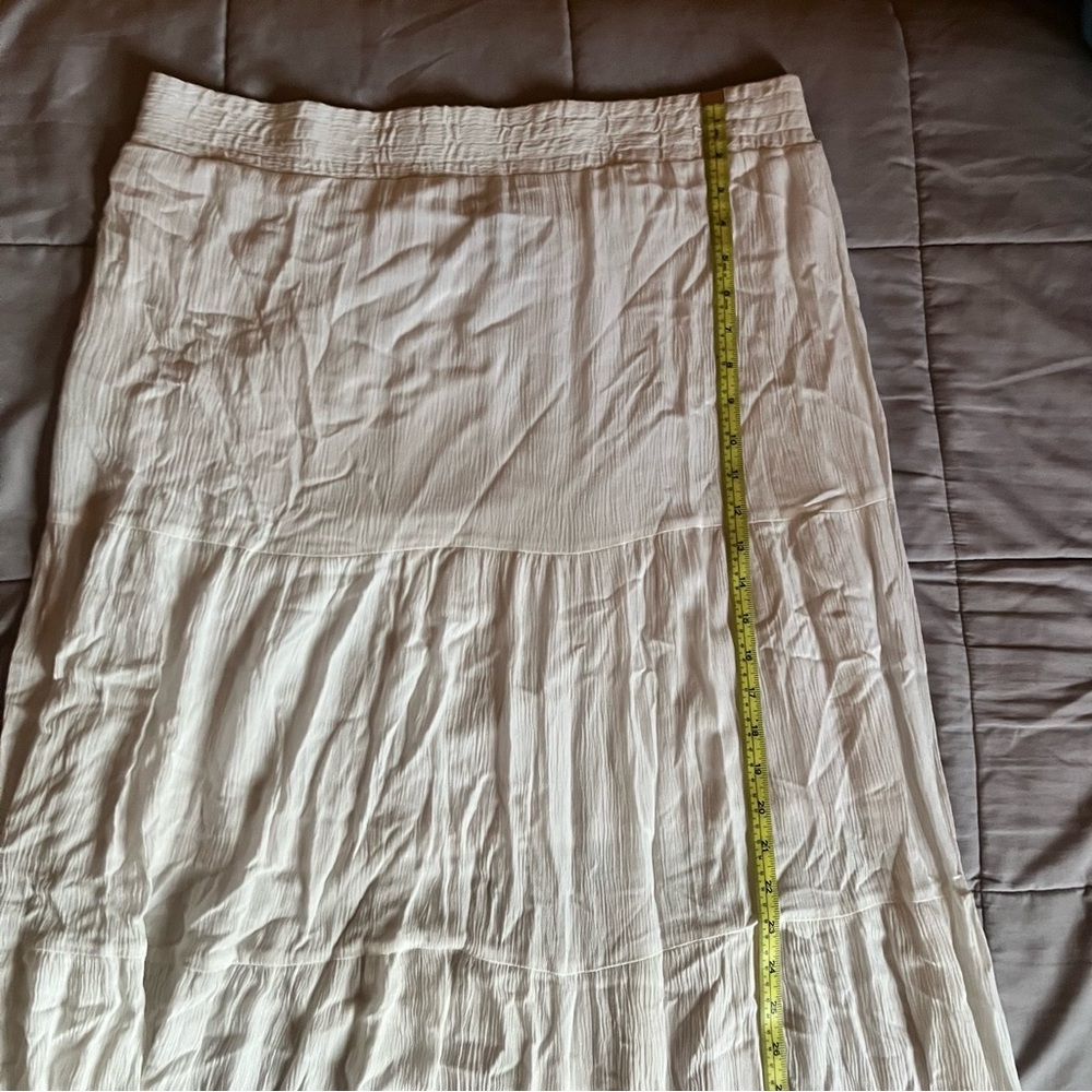 I.N. Studio White Maxi Skirt - Picture 8 of 9
